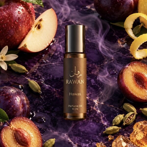 Rawan Hawas Perfume 10 ml Attar bottle