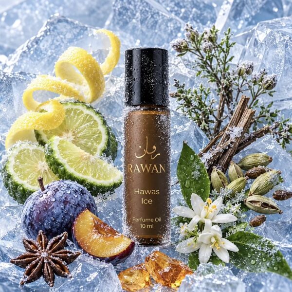 Rawan Fragrances Hawas Ice 10 ml Perfume Oil attar