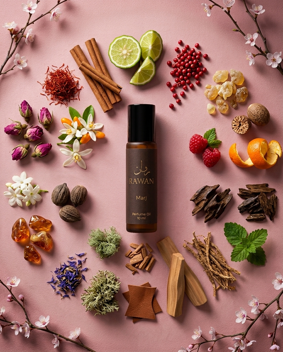 rawan marj perfume oil 10 ml