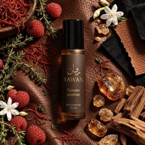Rawan Fragrances RF-011 Tuscan Leather 10ml concentrated perfume oil roll-on