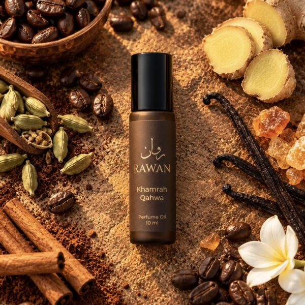Rawan Fragrances Khamrah Qahwa 10 ml Perfume Oil Attar